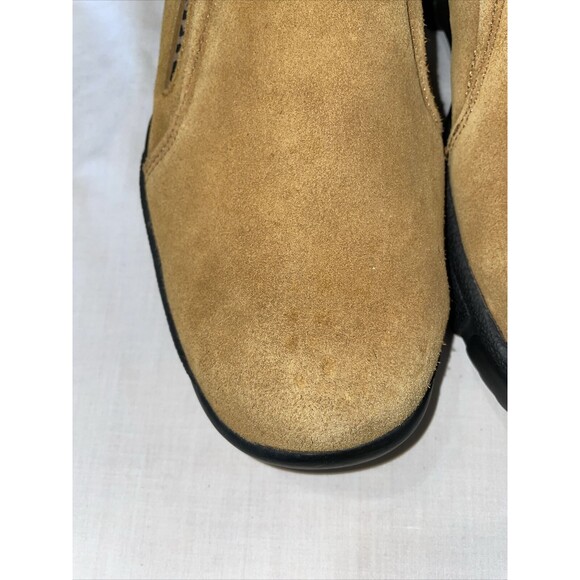 Roper Hiking Shoes Mens Size 13 M Tan Suede Leather Grip Sole Slip On main image 5